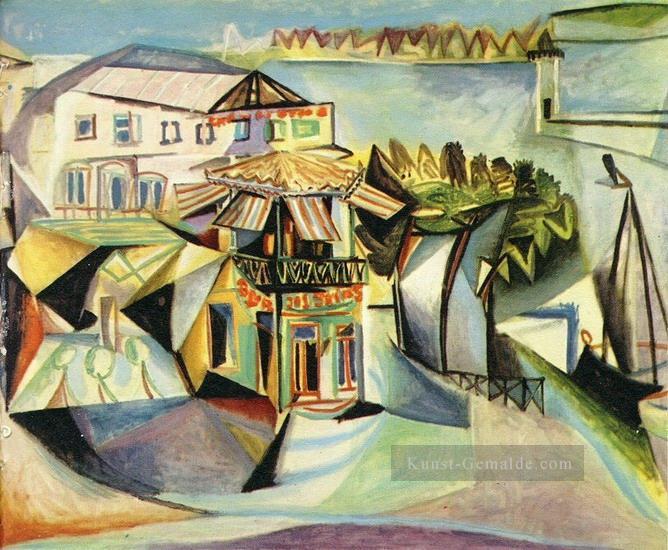 Cafe a Royan Le Café 1940 Kubismus Pablo Picasso Ölgemälde